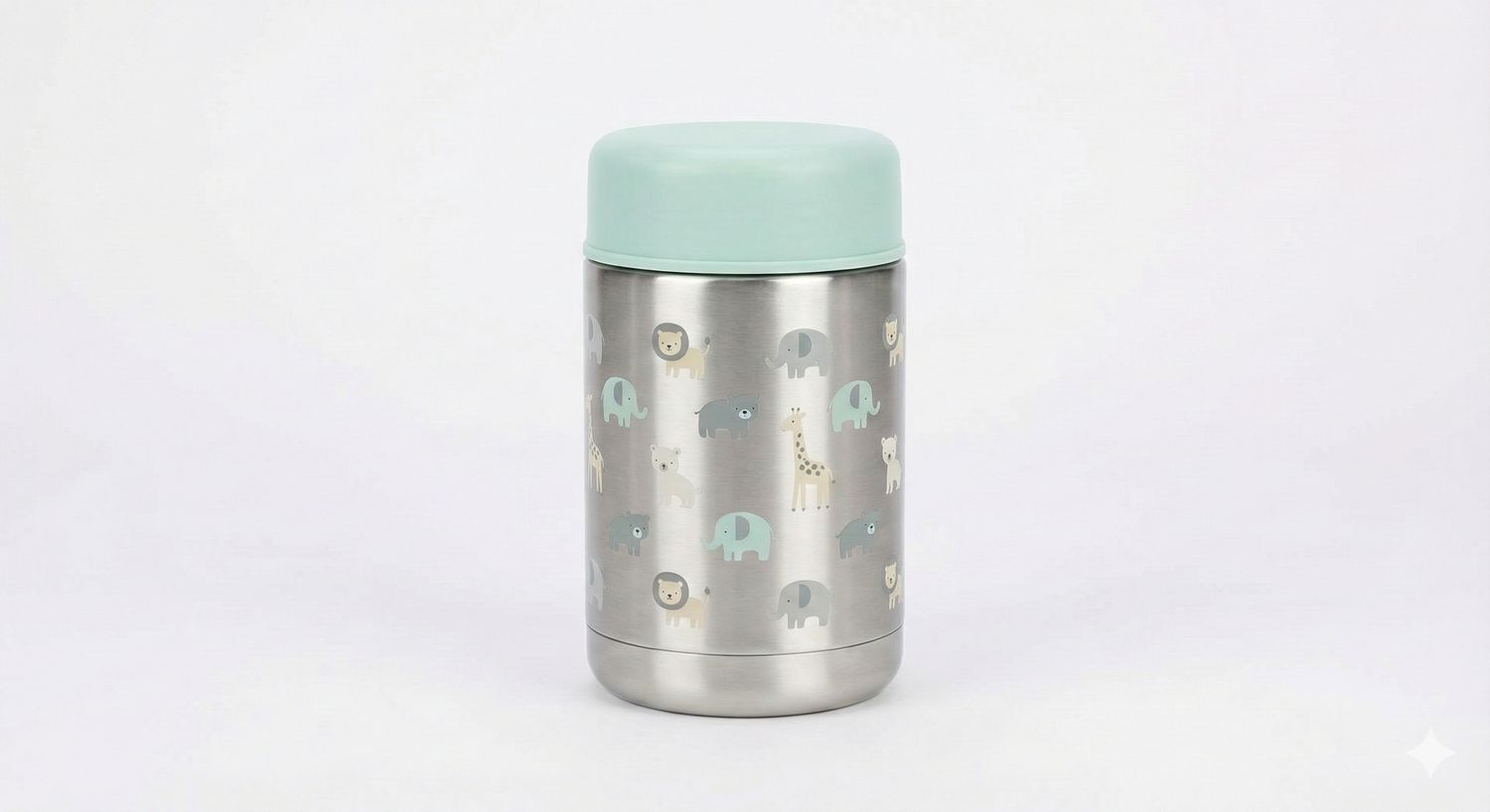 LÄSSIG Termos Obiadowy dla Dzieci – Stal Nierdzewna. Ciepły Posiłek na Spacerze