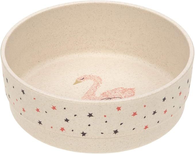 LÄSSIG Miseczka dla Dzieci Little Water Swan – Do Mikrofali (Bez Melaminy &amp; BPA)