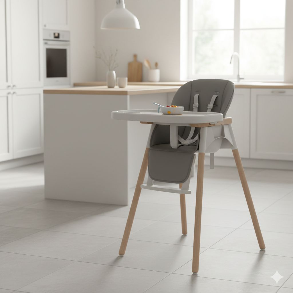 🥣 Krzesełko do karmienia MoMi GOJO – Komfort i Bezpieczeństwo