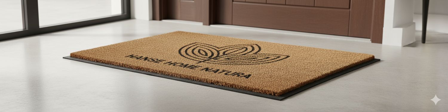 🥥 Naturalna Wycieraczka Kokosowa Hanse Home – Elegancja od Samego Progu