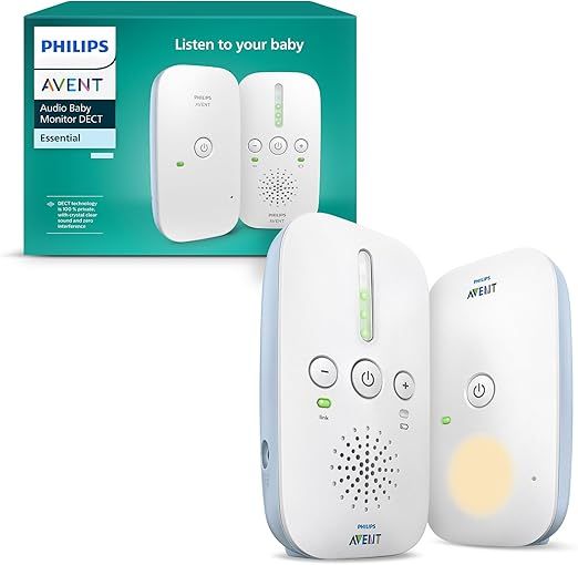 Philips Avent SCD503/26 Audio Baby Monitor + Gift Set