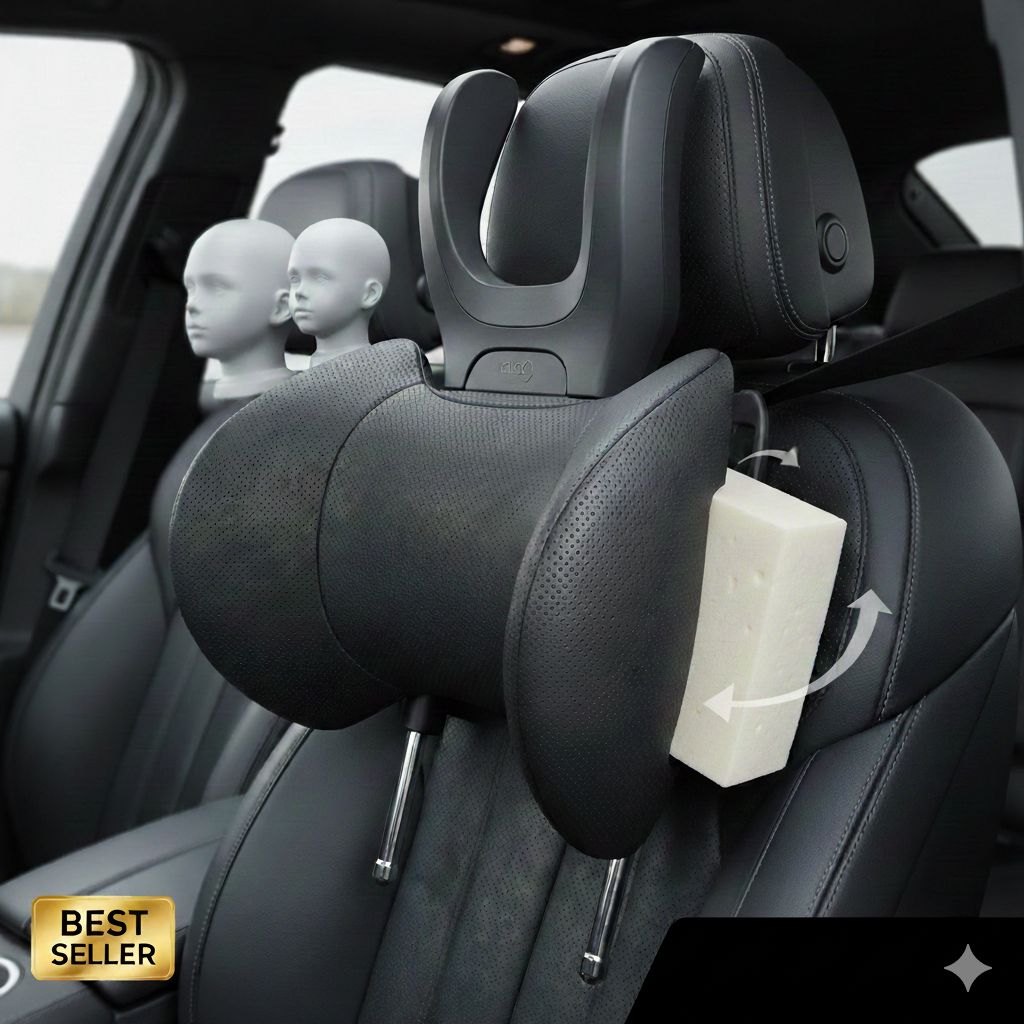 Regulowany Zagłówek Samochodowy Premium – Komfort i Bezpieczeństwo Twojej Rodziny