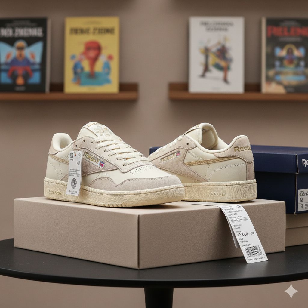 👟 Reebok Club C Revenge Vintage – Ikona Stylu w Wydaniu Premium.rozm 42.5