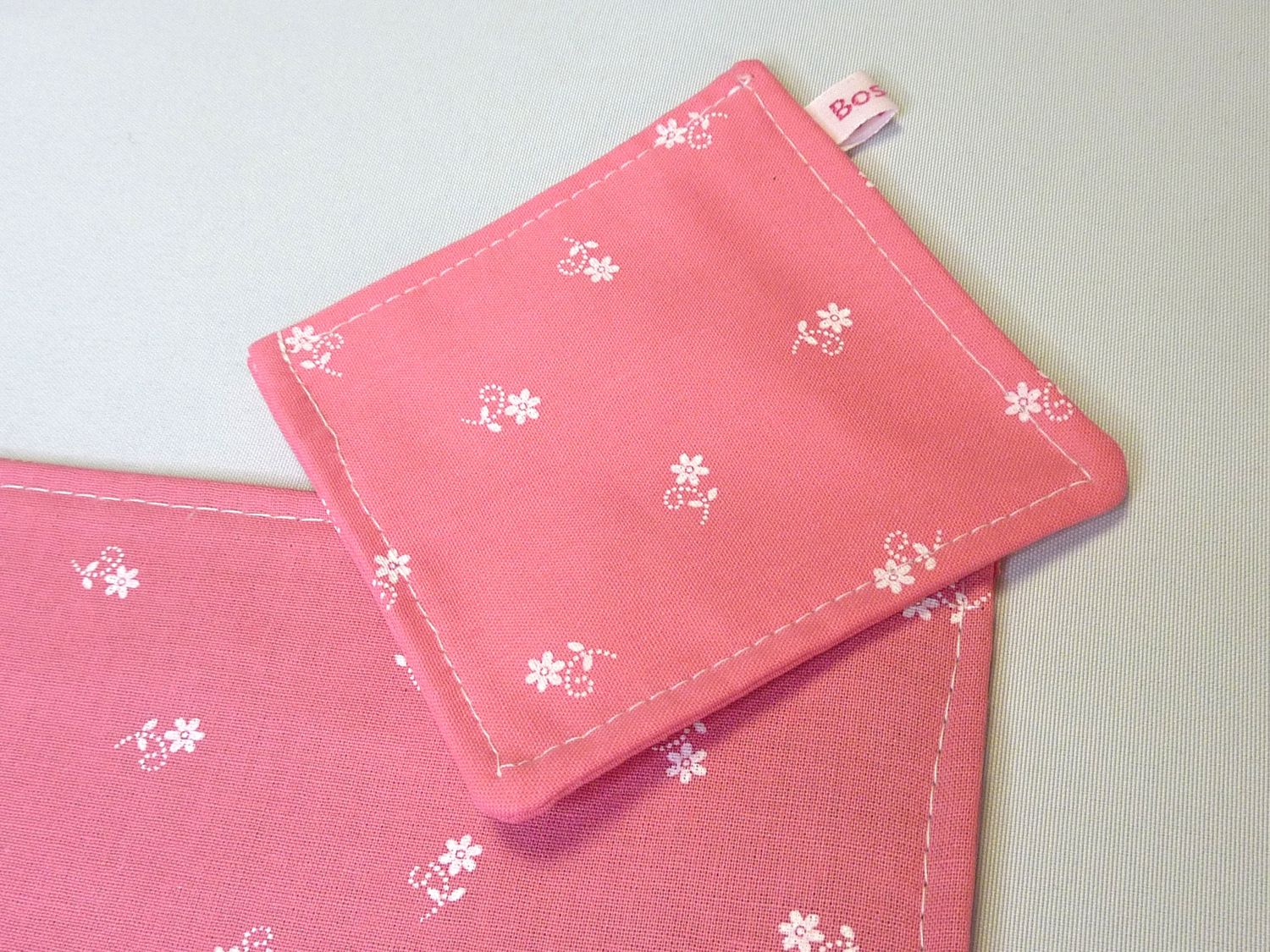 Platz-Set/ Tisch-Set "Streublümchen" rosa