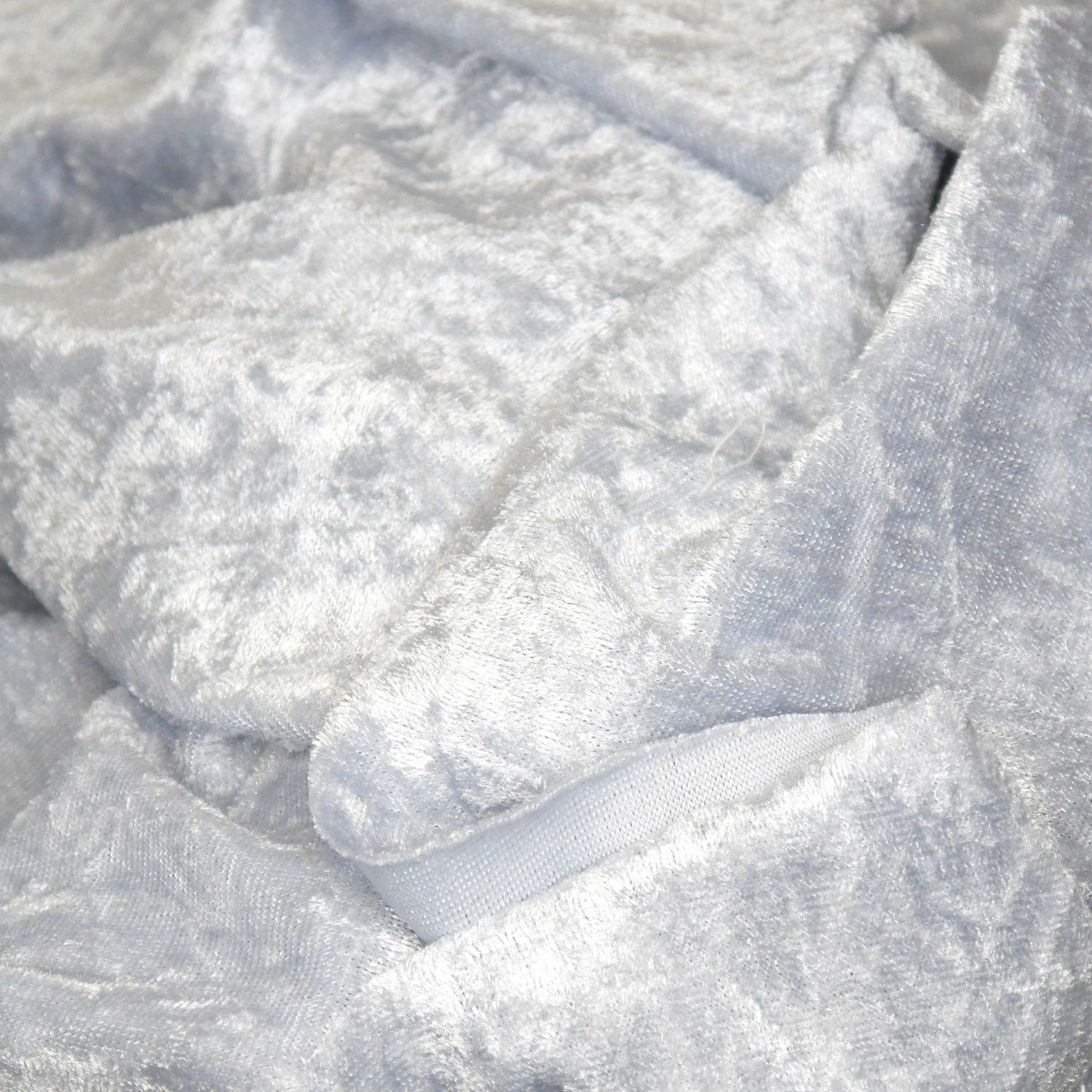 Spiegelsamt silberfarben 50 x 70 cm