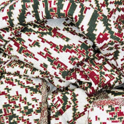 Strickstoff Weihnachtsfarben 1 × 1,45 m Strickstoff Weihnachtsfarben 1 × 1,45 m