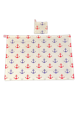 Platz-Set/ Tisch-Set "-Anker" Platz-Set/ Tisch-Set "-Anker"