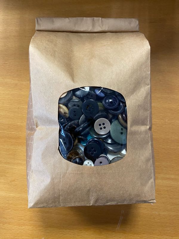Konvolut Knöpfe bunt gemischt