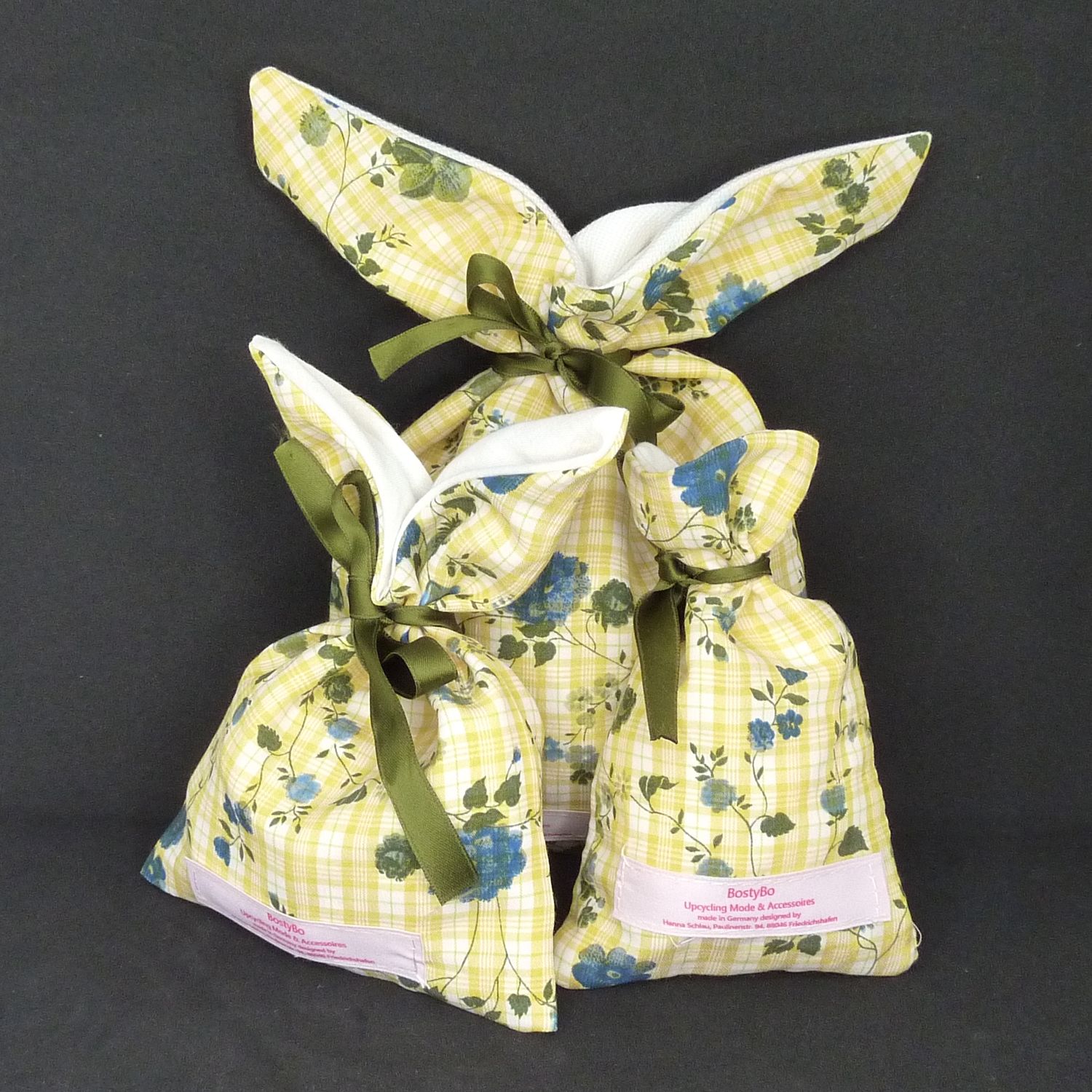 Osterbeutel-Set „Frühling“– Natürlich schenken mit Charme