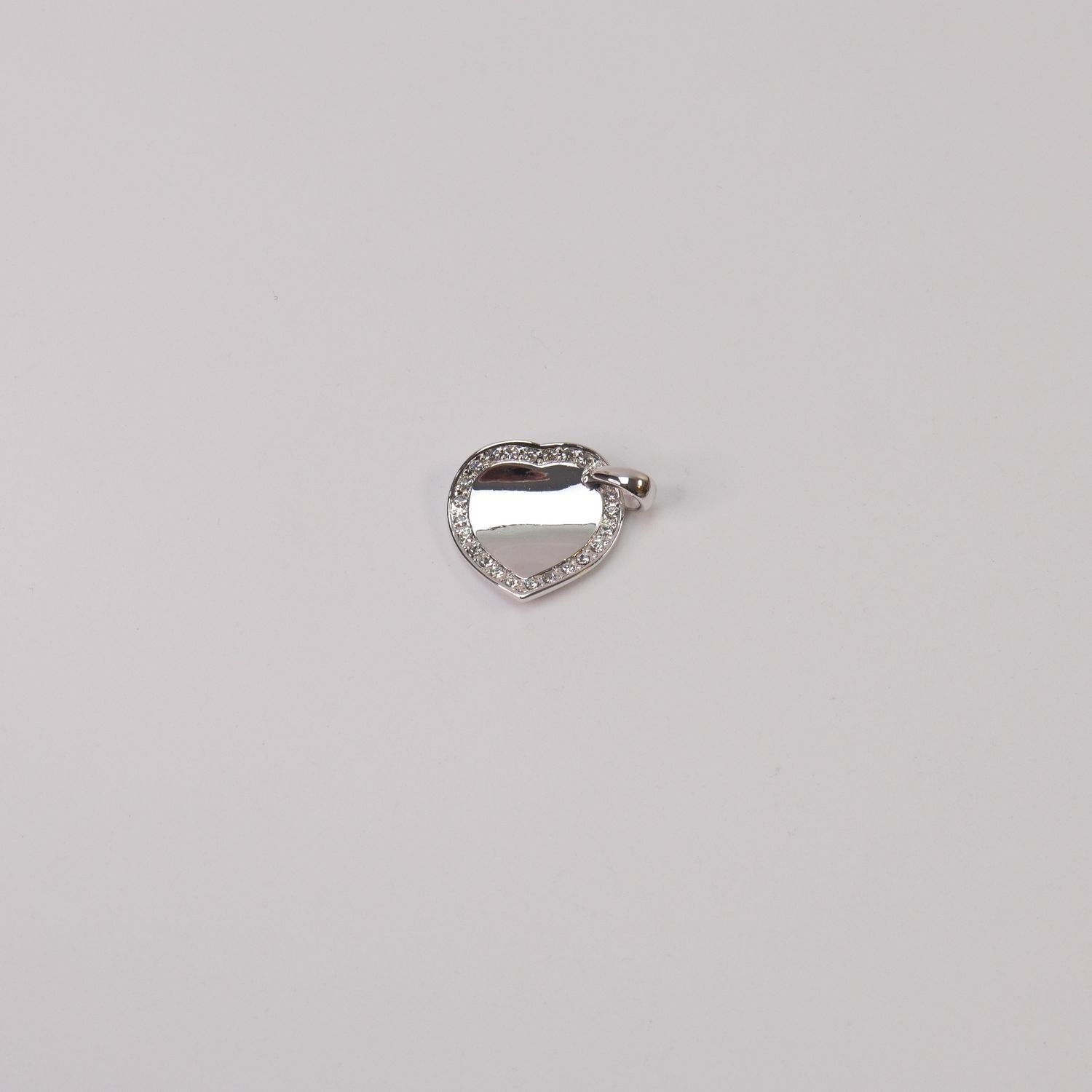 Ricarda M. Herz-Anhänger mit Strassrahmen