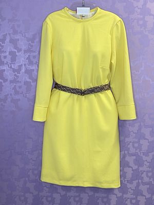 Businesskleid mit Stehkragen und ¾-Ärmeln Größe 38