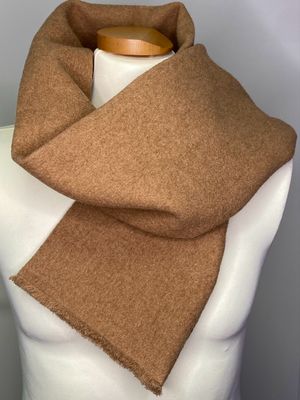&quot;Winterstück&quot; handgefertigter Schal aus Wolle