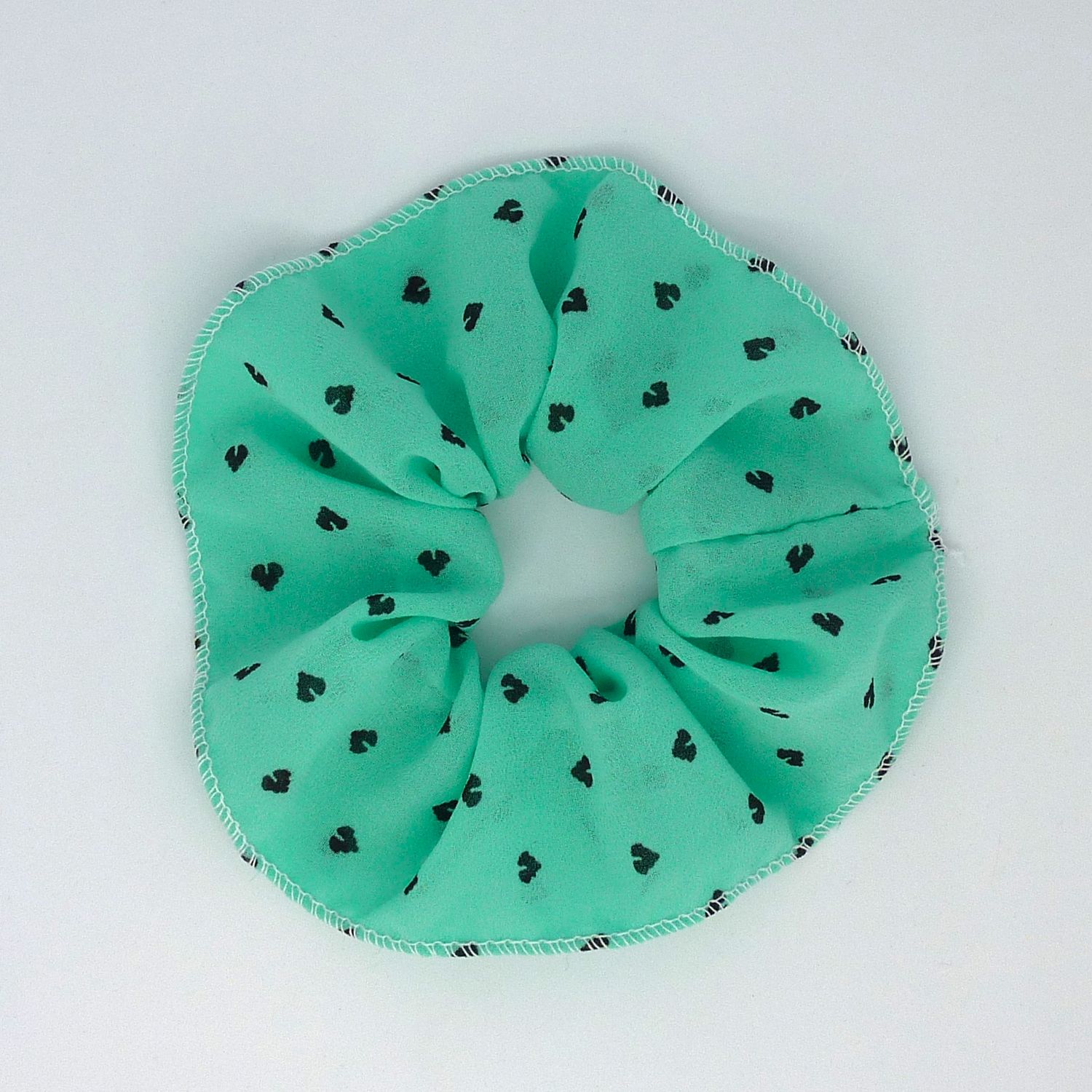 Haargummi/ Scrunchie aus Georgette mint