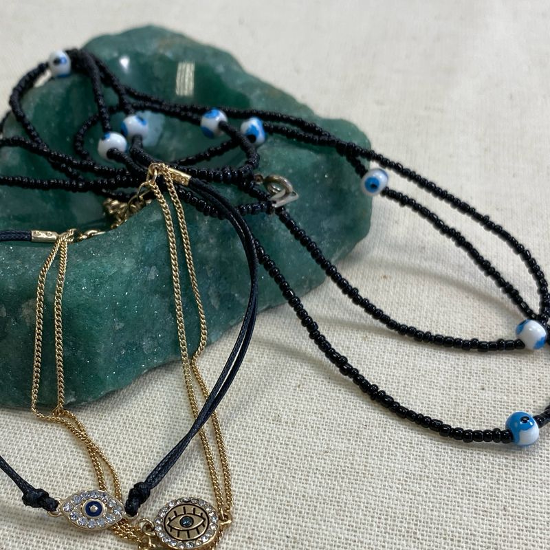 Schmuckset „Evil Eye“ – Kette &amp; Armband