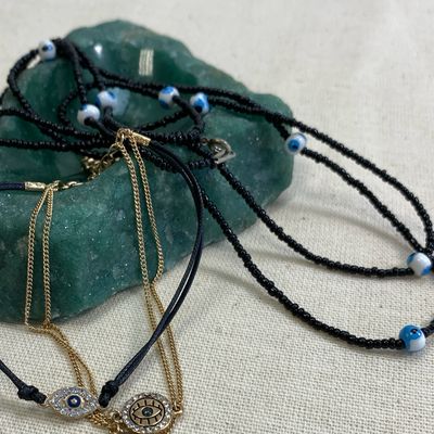 Schmuckset „Evil Eye“ – Kette &amp; Armband