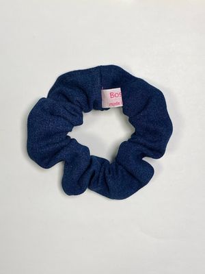 Haargummi „Jeansblau“ – aus leichtem Jeansstoff