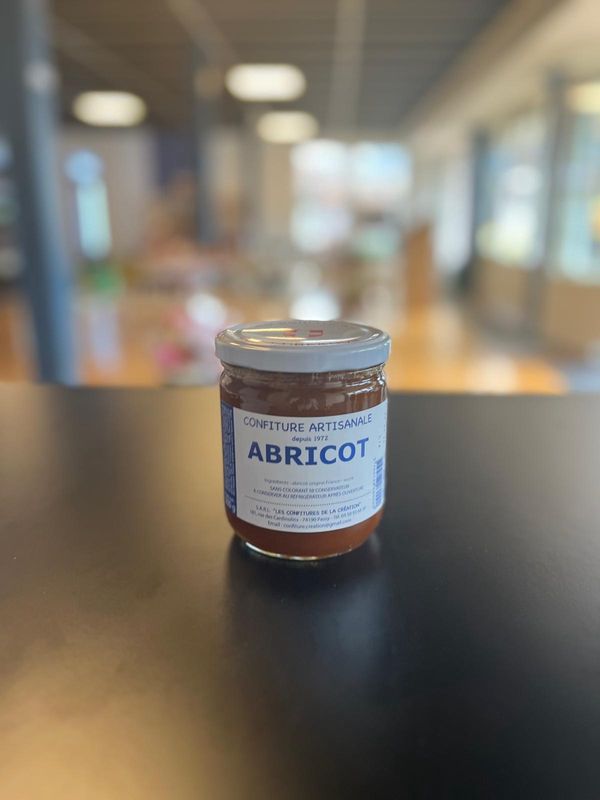 Confiture d&#39;abricot 500g/Abrikozenjam