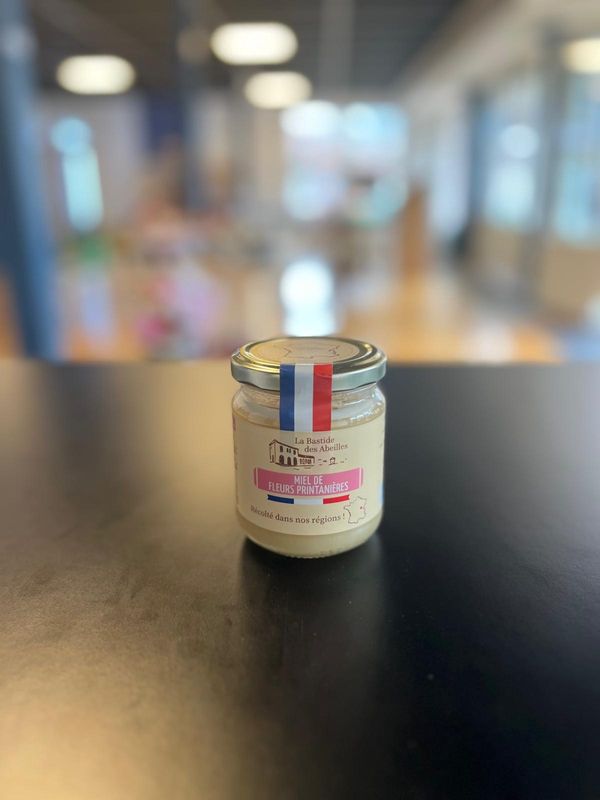 Miel de fleurs printanières pot 250g/Honing van lentebloemen