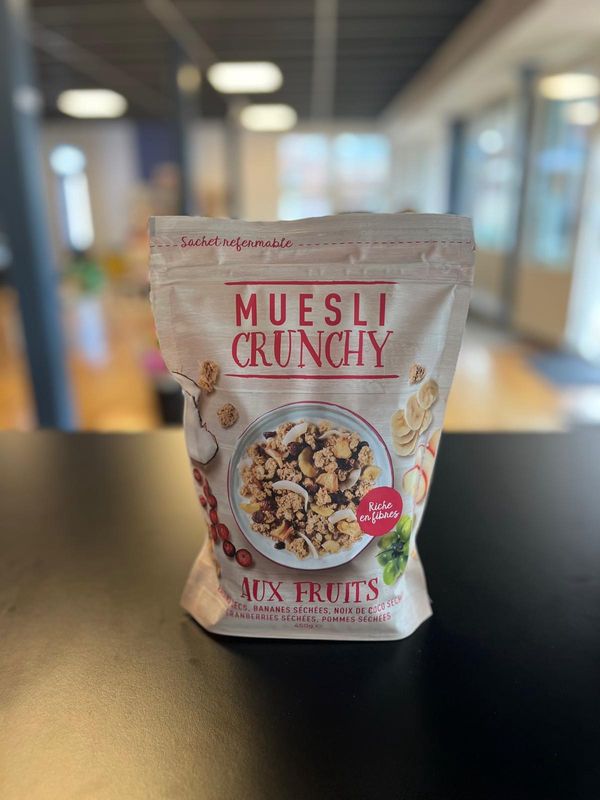 Muesli croustillant aux fruits 450g/Krokant muesli met fruit