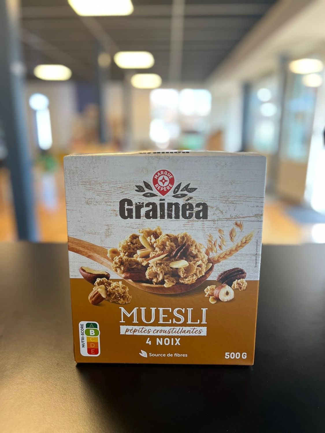 Grainéa Muesli petites croustillantes 4 noix 500g/met noten