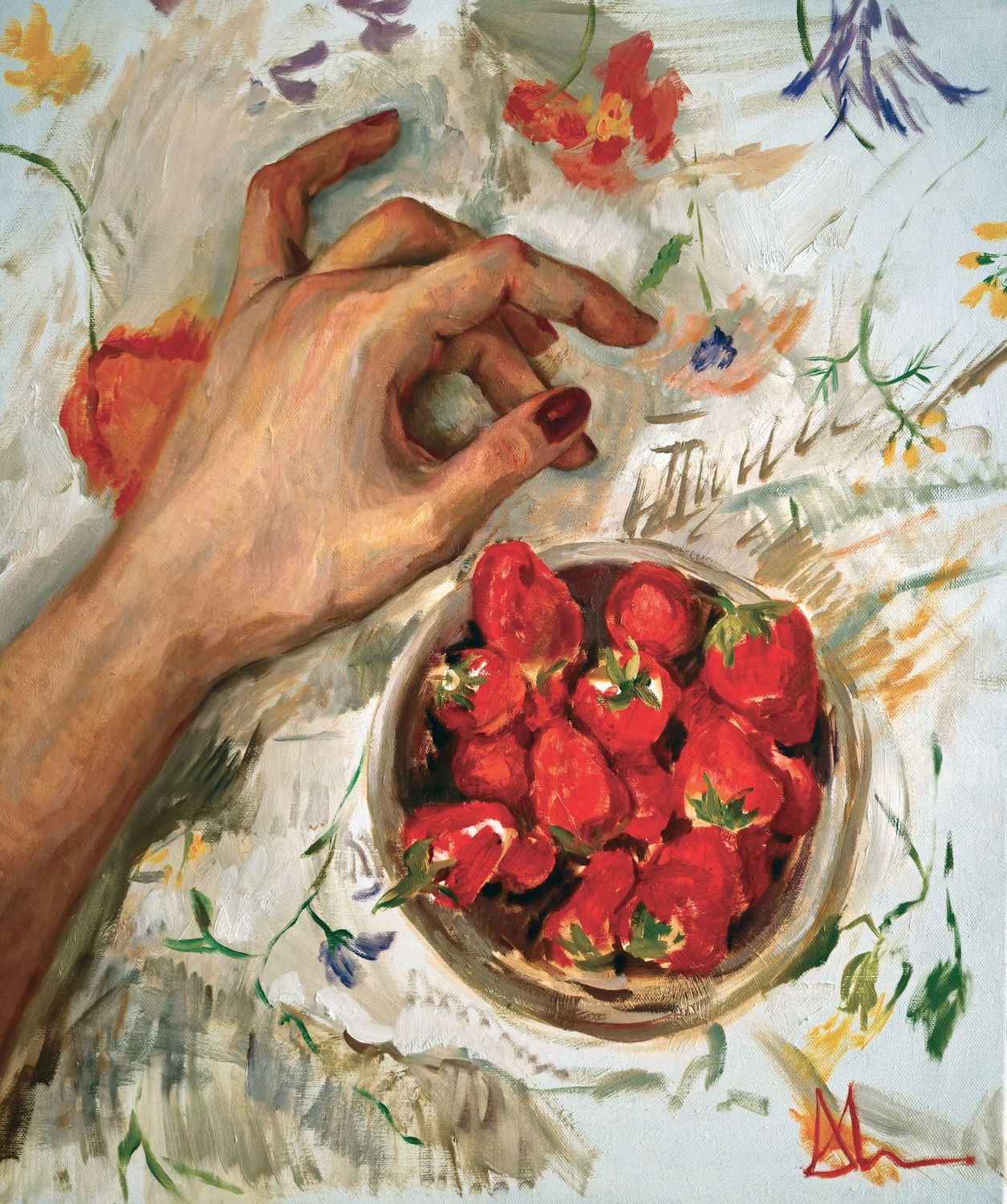 Bowl of Strawberries
