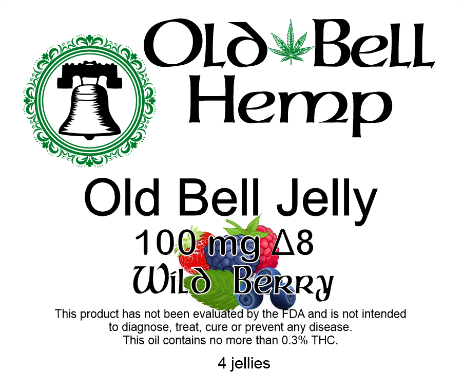 Wild Berry Jellies 100 mg