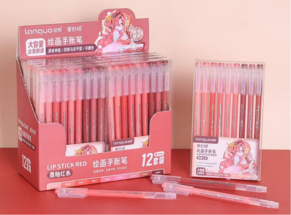 Acrylic painting gel-pen 9pcs set