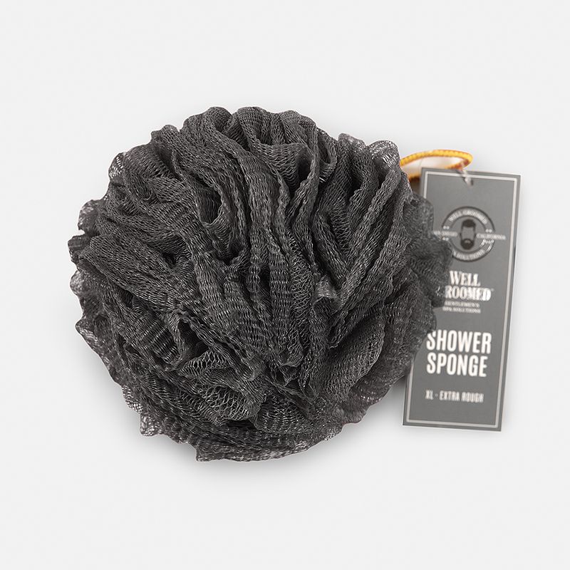 Shower Sponge - Charcoal