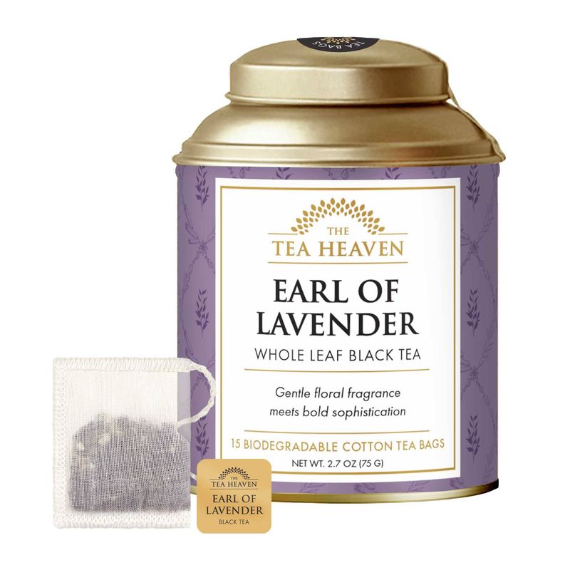 Tea Canister - Earl of Lavender