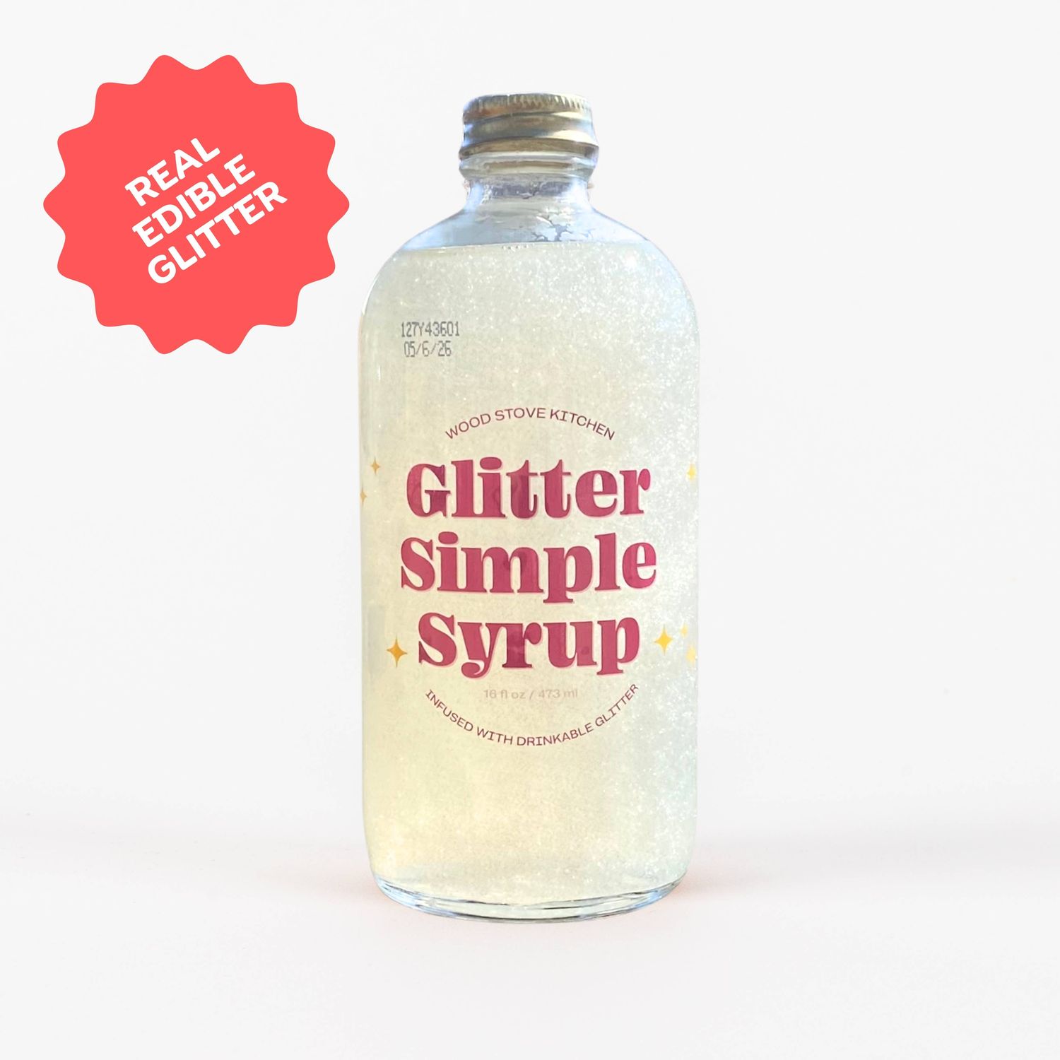 Glitter Simple Syrup - Edible Glitter