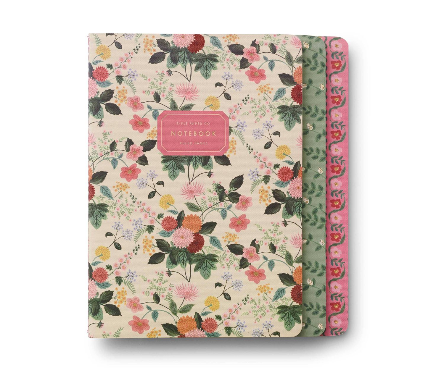 Dahlia Notebooks -Assorted Set of 3