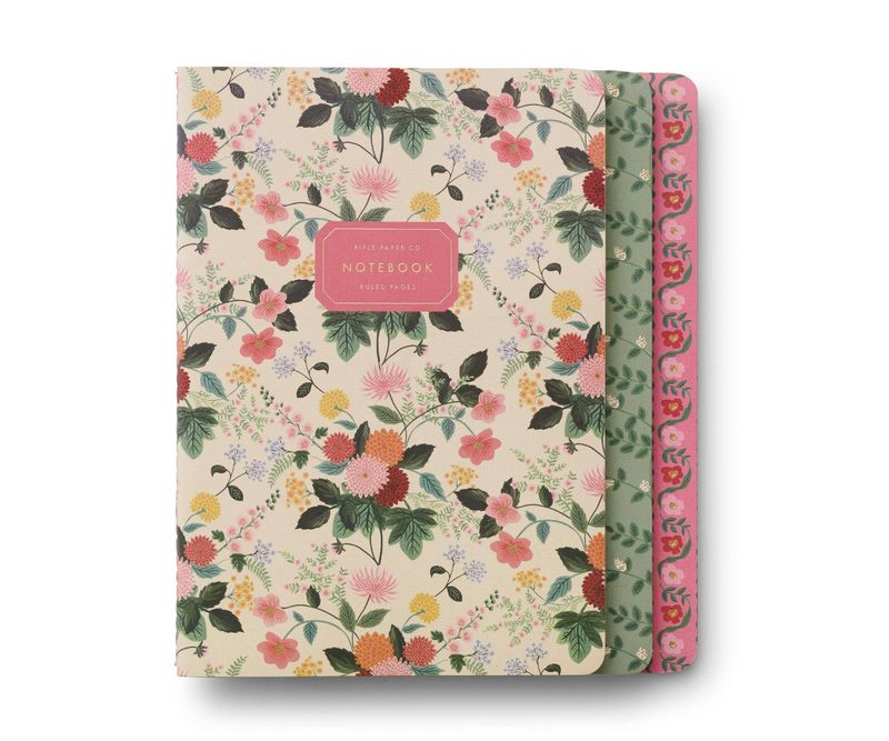 Dahlia Notebooks -Assorted Set of 3