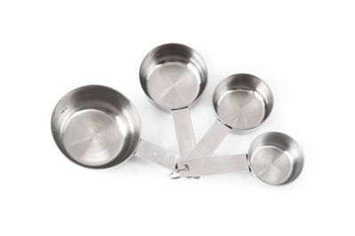 Fox Run Stainless Steel Measuring Cup Set, 4-Piece