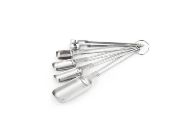 Fox Run Measuring Spoon Set, Stainless Steel, Set of 6