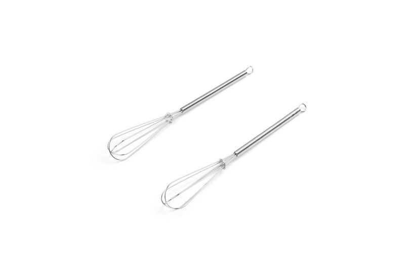 Fox Run Mini Whisk, Set of 2, 7.25&quot; x 1.25&quot; x 1.25&quot;