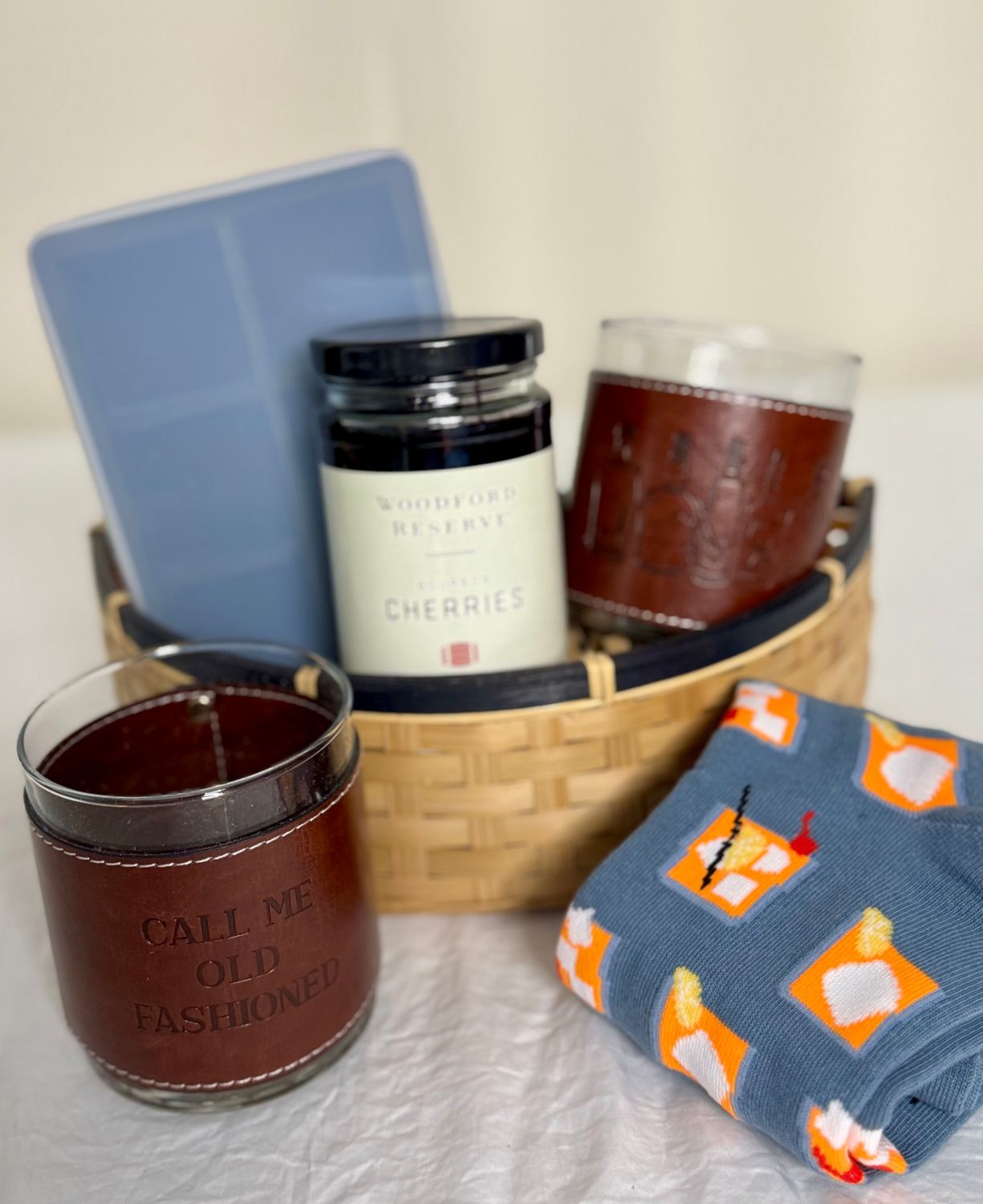 For Him Birthday Basket - Just Add Liquor!