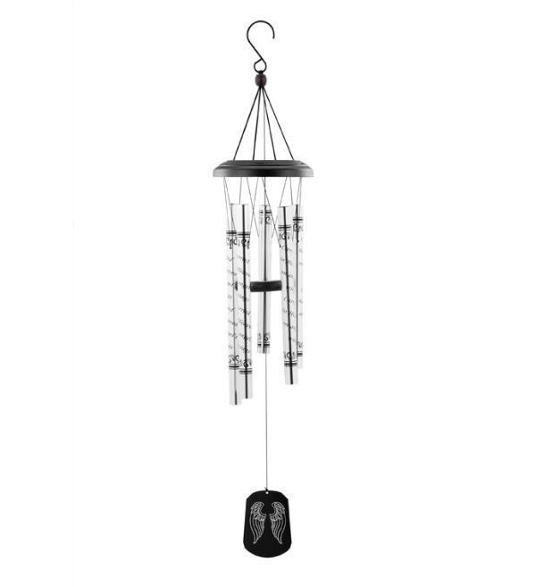 Angel Wing Memorial Wind Chimes – 34&quot;