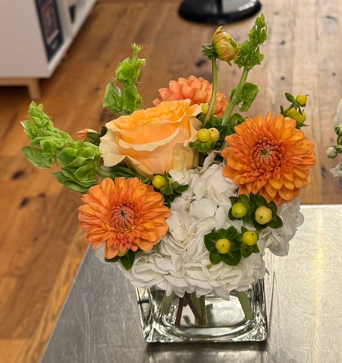 Sunset Splash Fresh Flower Arrangement
