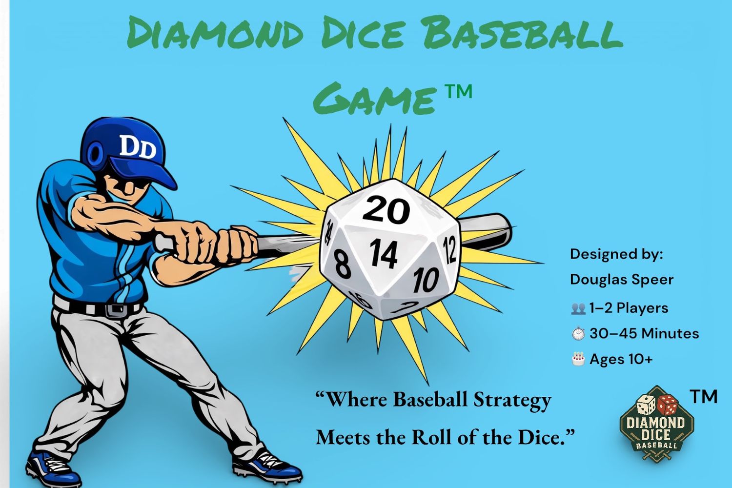 Diamond Dice Baseball Game