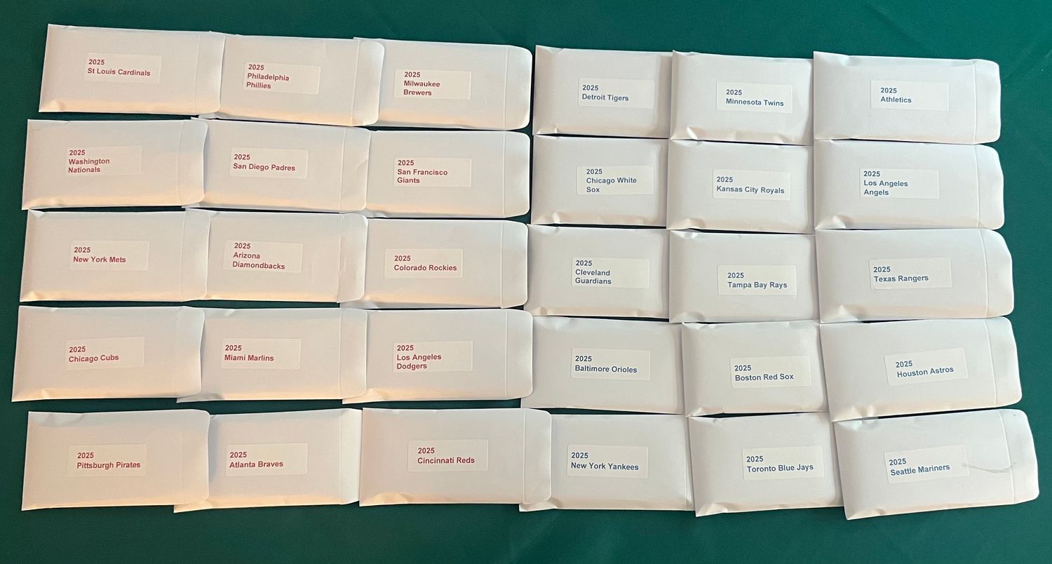 2026 DDBG Manager’s Edition Cards (30 Teams / 720 Cards)