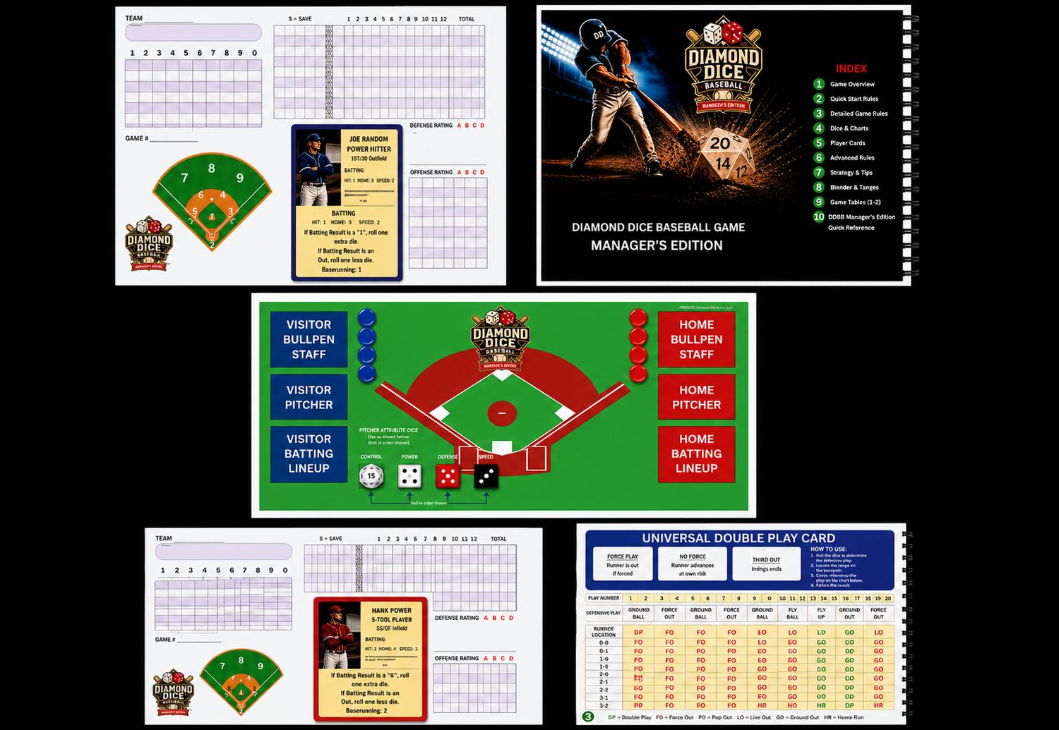 2026 DDBG Manager's Edition - Game System Only (No cards)