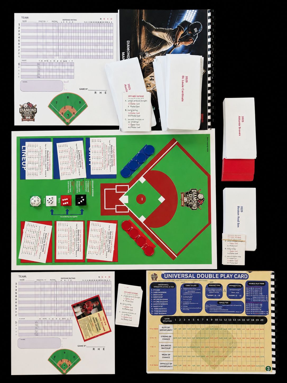 2026 DDBG Manager's Edition - Complete Game with 2026 Season Cards (30 Teams - 720 cards)