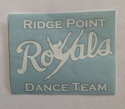 Royals Words Decal $4