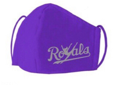 Royals Purple Protective Face Mask $12