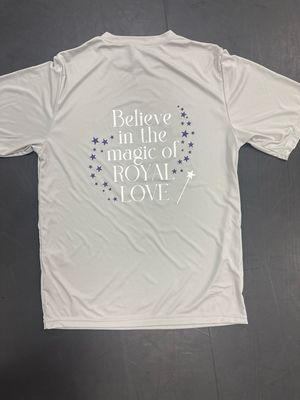 24-25 JV Royals Dry Fit &quot;Believe&quot; Fan Shirt