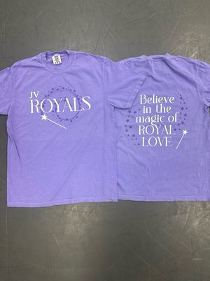 24-25 JV Royals &quot;Believe&quot; Fan Shirt