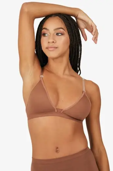 Clear Strap Bra- No Underwire