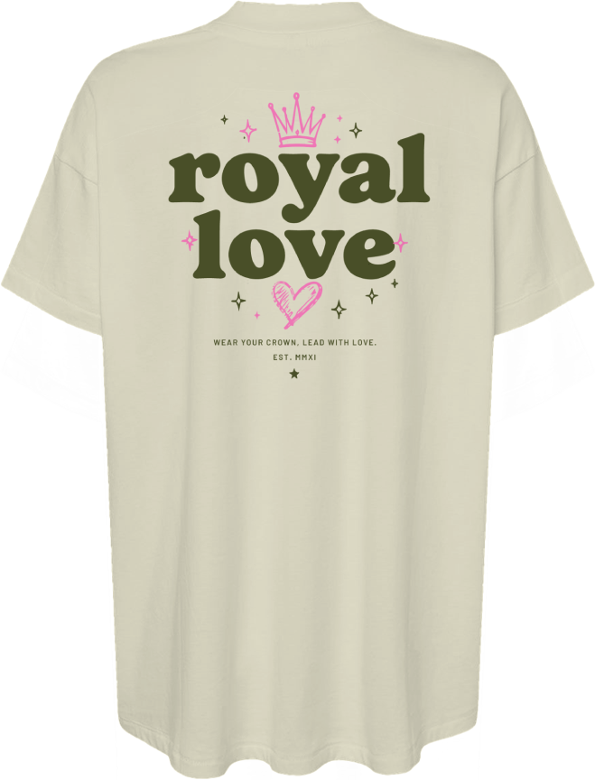 Merch - 2026 "Royal Love" Hi-Lo Shirt