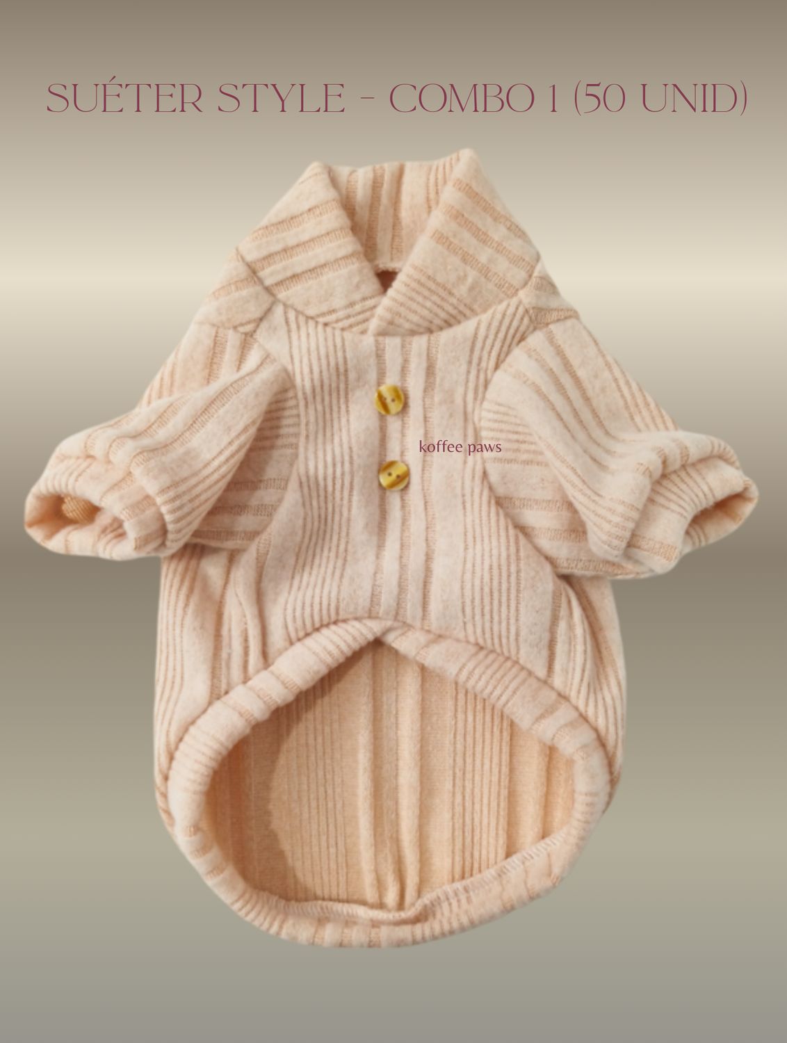 50 UNID. SUÉTER STYLE-COMBO #1