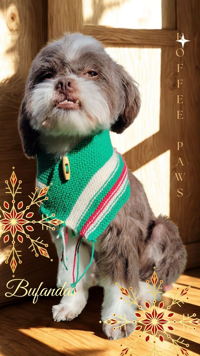 Bufanda Navidad Verde